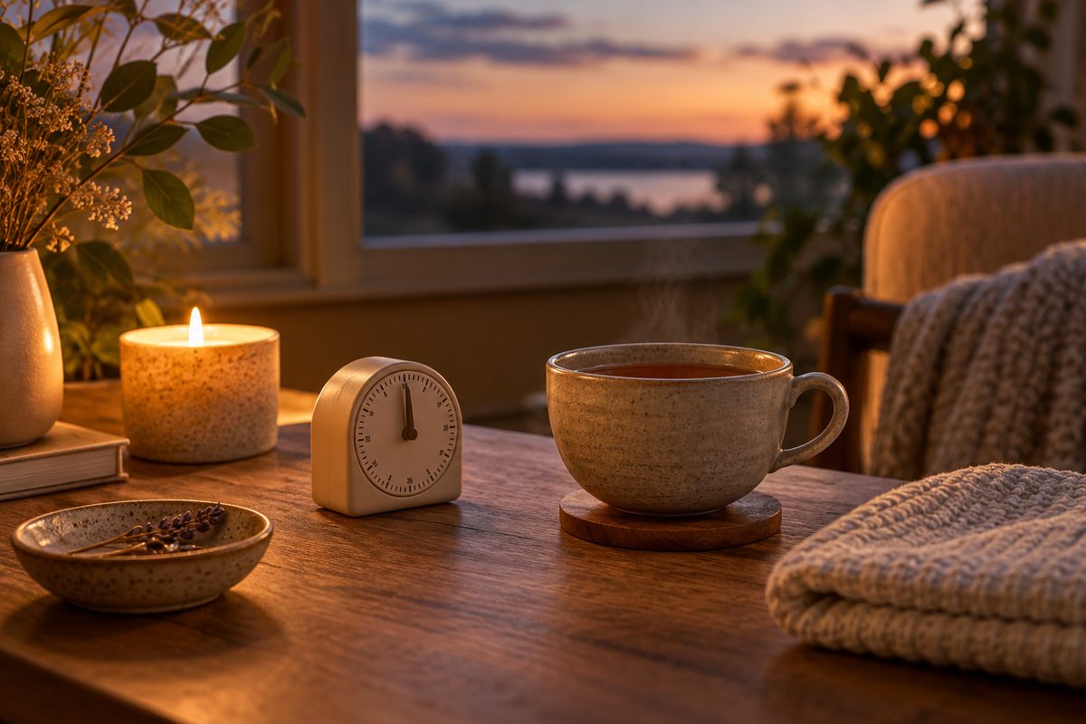 A Five-Minute Evening Reset