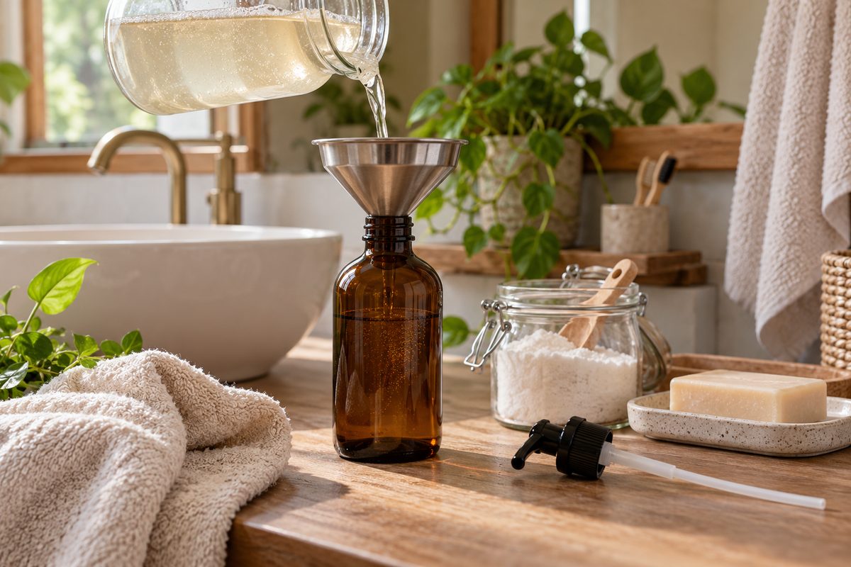 A Practical Guide to Refilling Bathroom Products