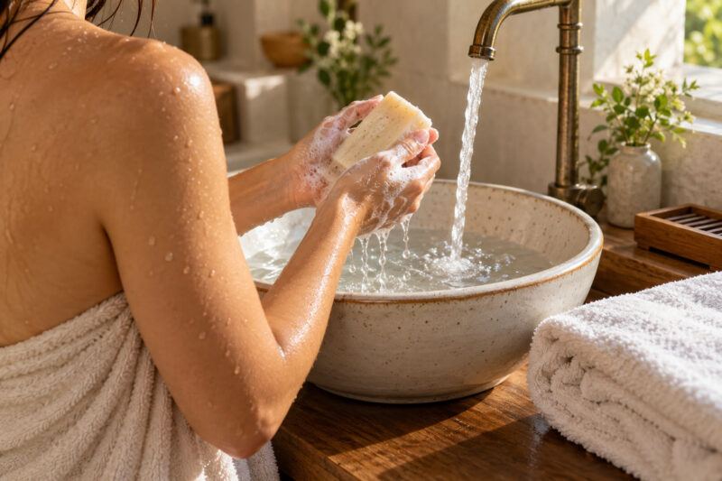 A Simple Shower Routine for Comfortable Skin