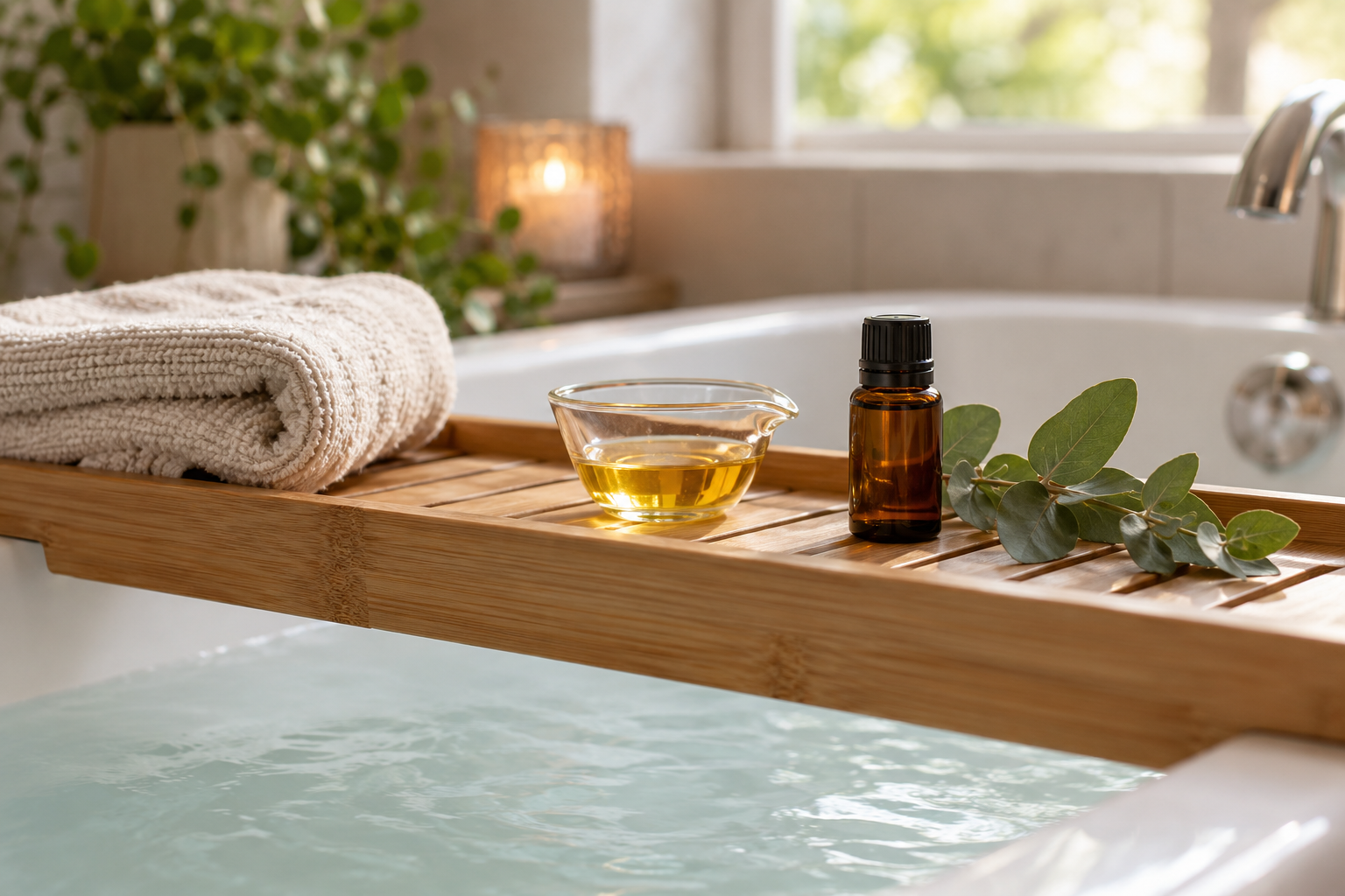 Essential Oils in Bath Products: Safer Habits