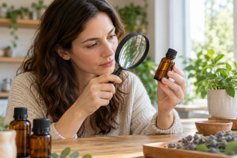 How to Read an Essential Oil Label