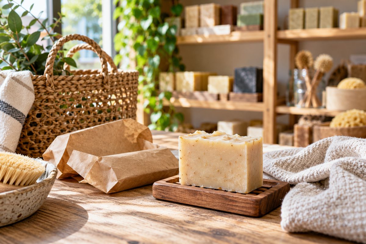 How to Shop for Soap with Less Packaging