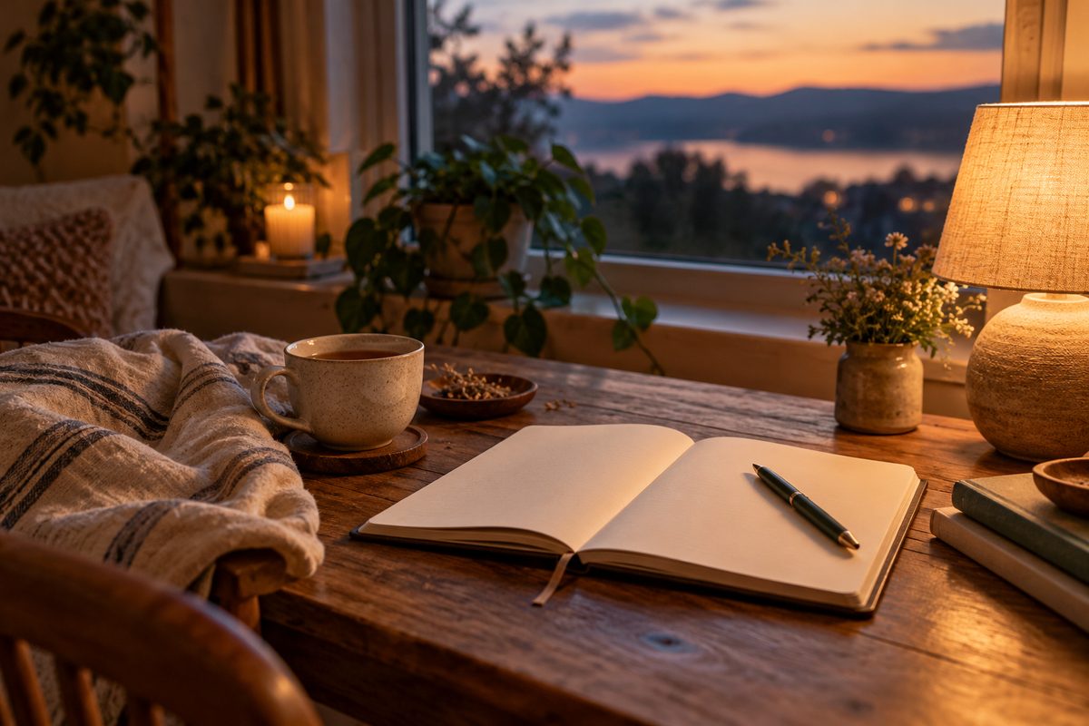 Journaling Prompts for a More Grounded Evening