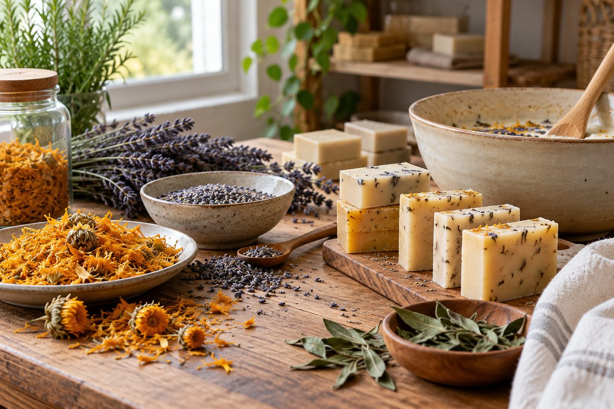 Responsible Use of Botanicals in Handmade Soap