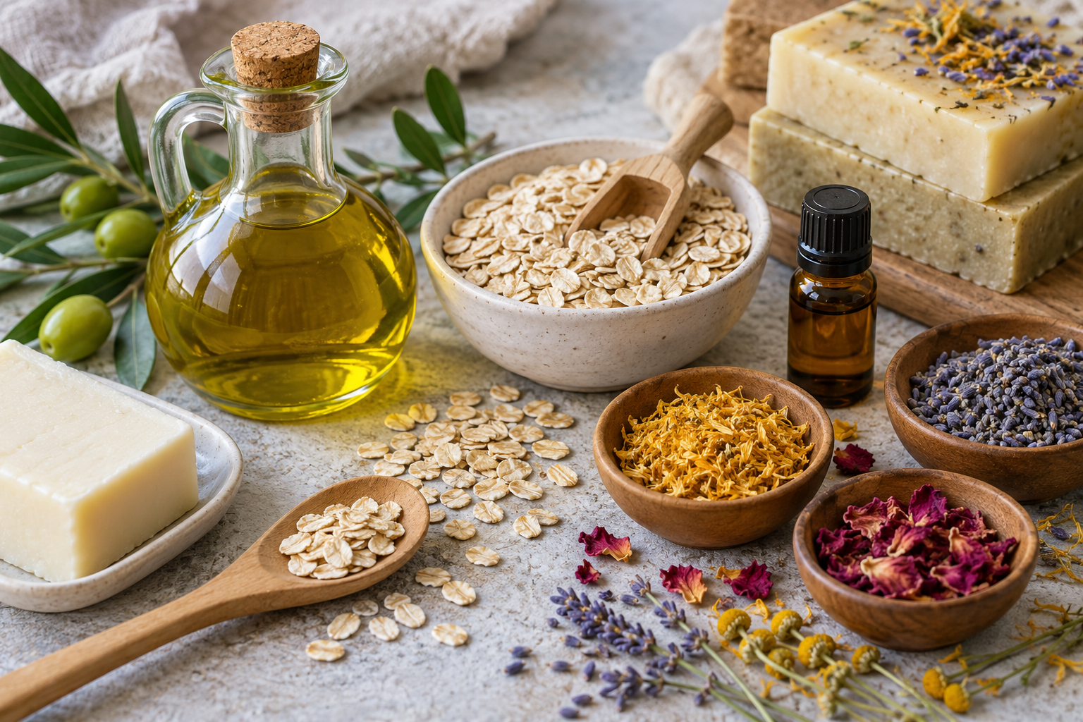 Soap Ingredients to Consider When Skin Feels Dry