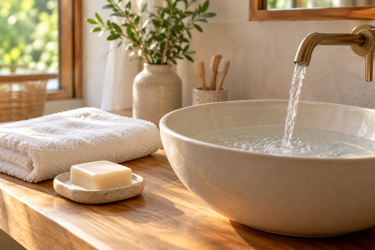 Warm Water vs. Hot Water for Skin Comfort
